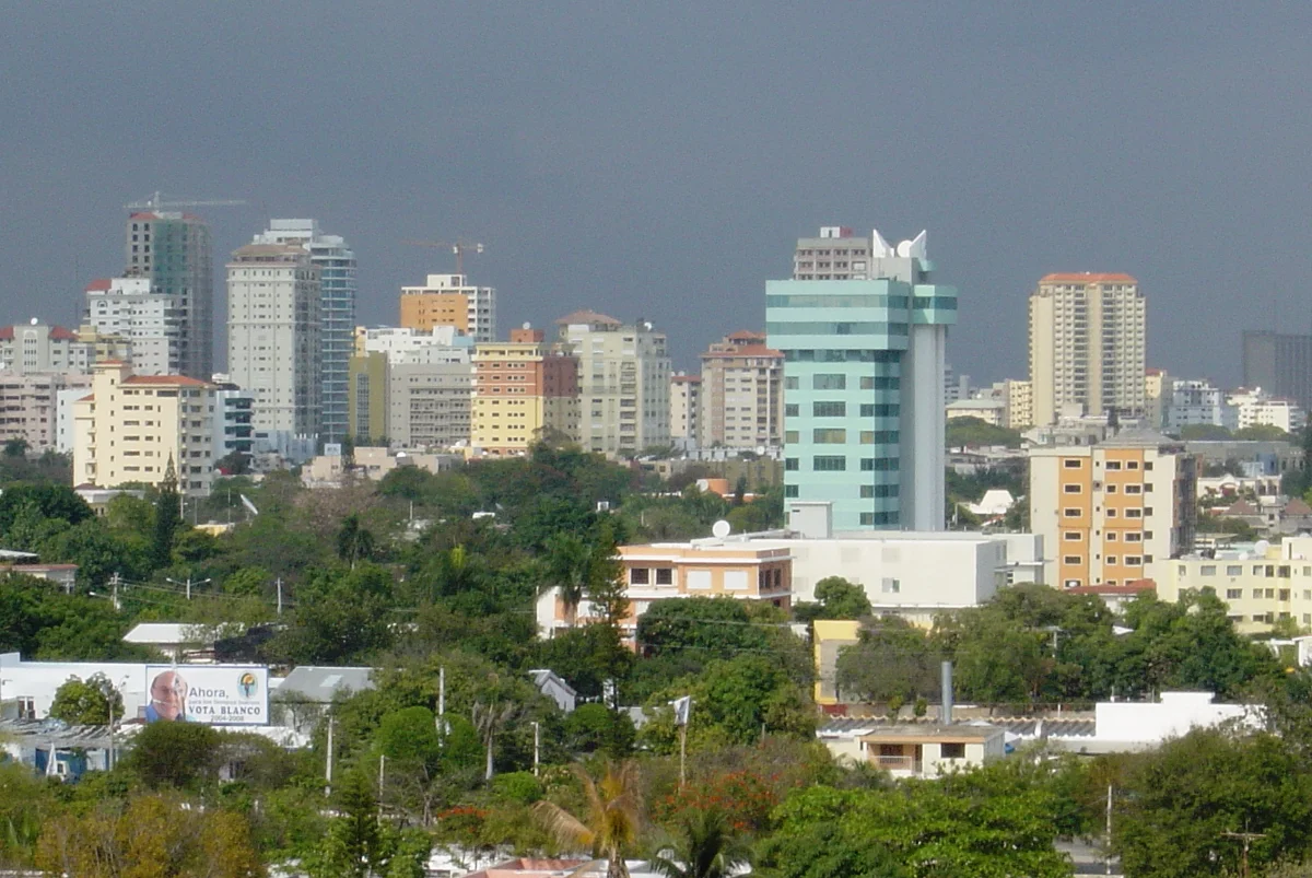 Skyline de Santo Domingo, República Dominicana