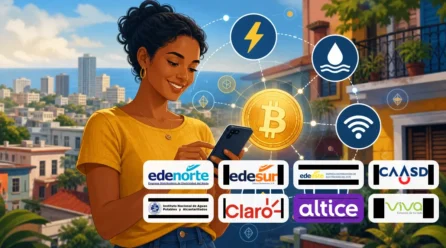 Ya puedes pagar servicios con Bitcoin y activos digitales en República Dominicana